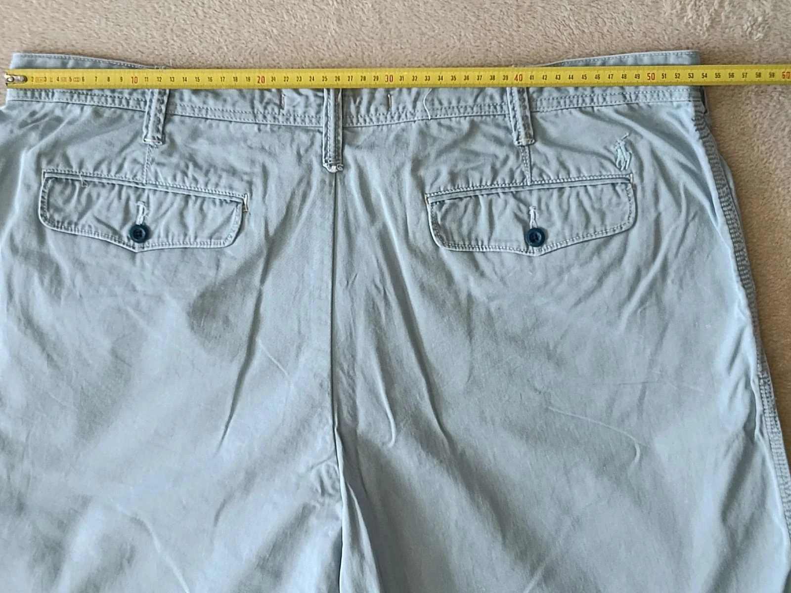 Polo Ralph Lauren corto vintage azul Talla 42 – photo 13